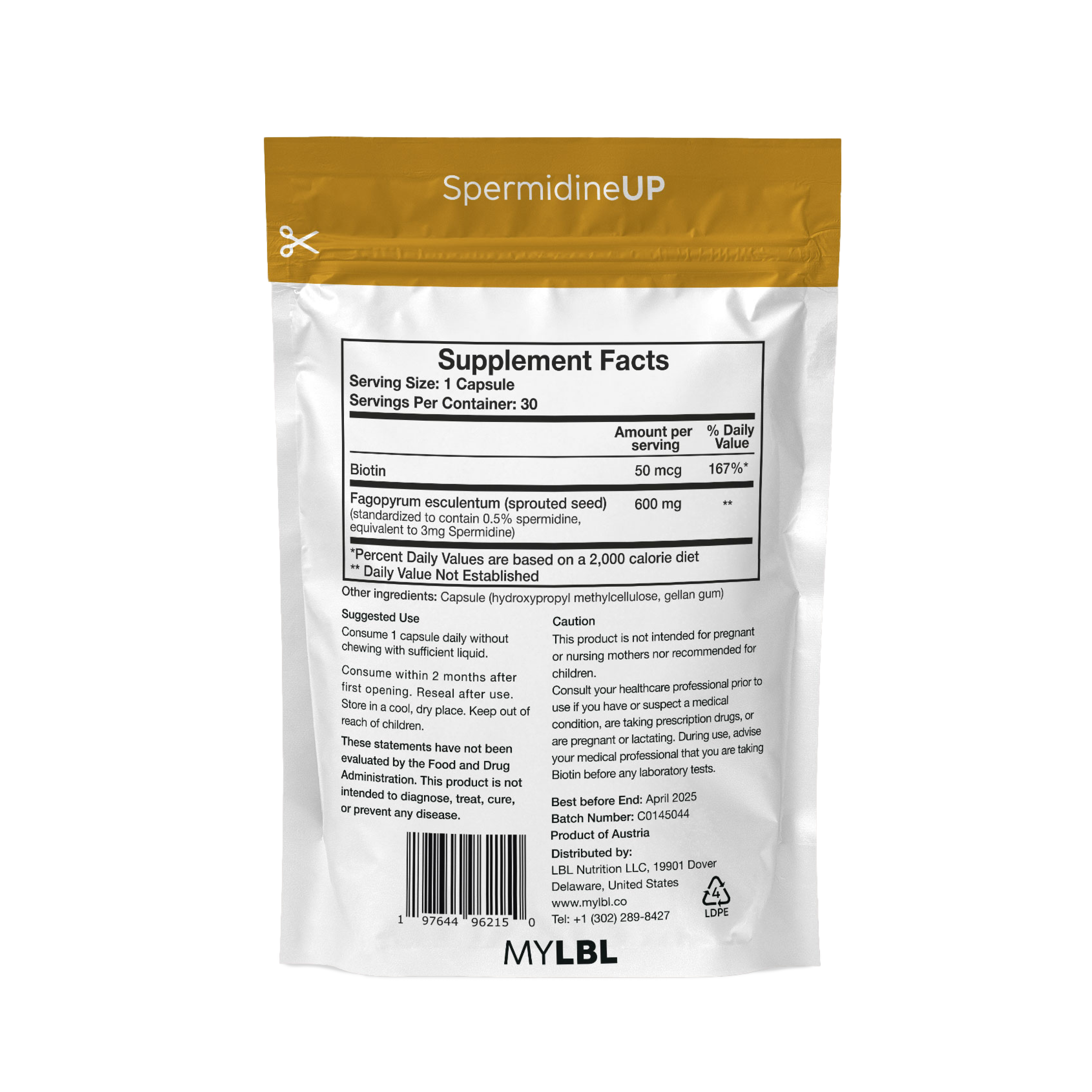 SpermidineUP